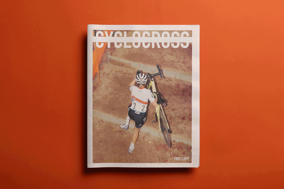 SRAM Cyclocross National Championships photography newspaper by Kenza Barton Schlee. Printed by Newspaper Club.