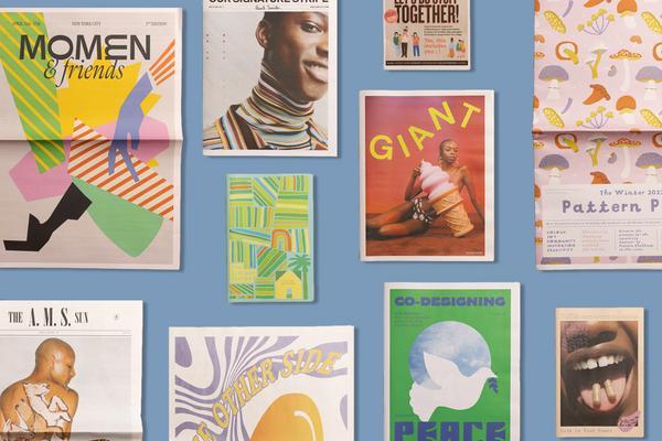 10 inspiring projects printed with Newspaper Club in June 2022. 