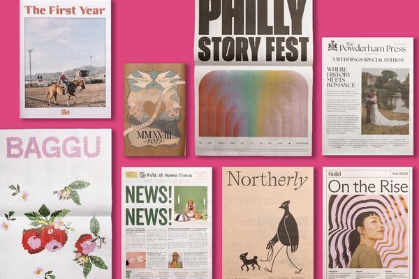 8 creative newspaper designs for portfolios, brochures, catalogues and more. Printed by Newspaper Club.