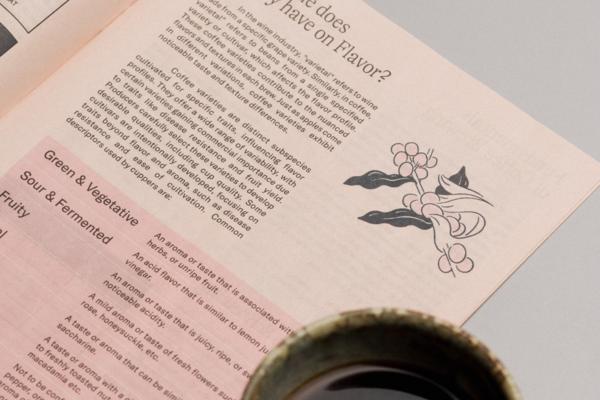 Home Brewing Guide by Metric Coffee, printed by Newspaper Club