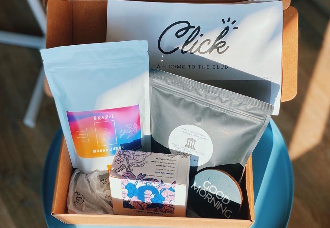 Click Coffee unboxing