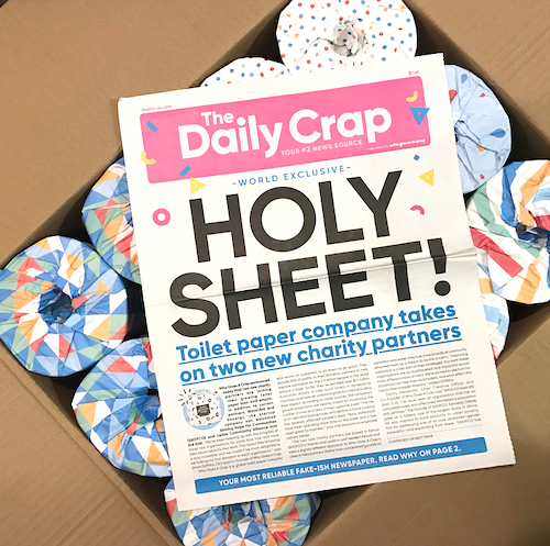 Who Gives A Crap newspaper