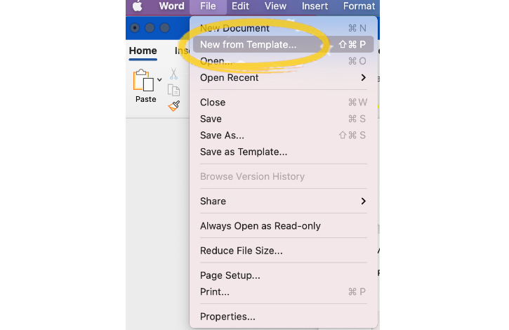 Step-by-step guide to setting up a newspaper template in Word for Mac