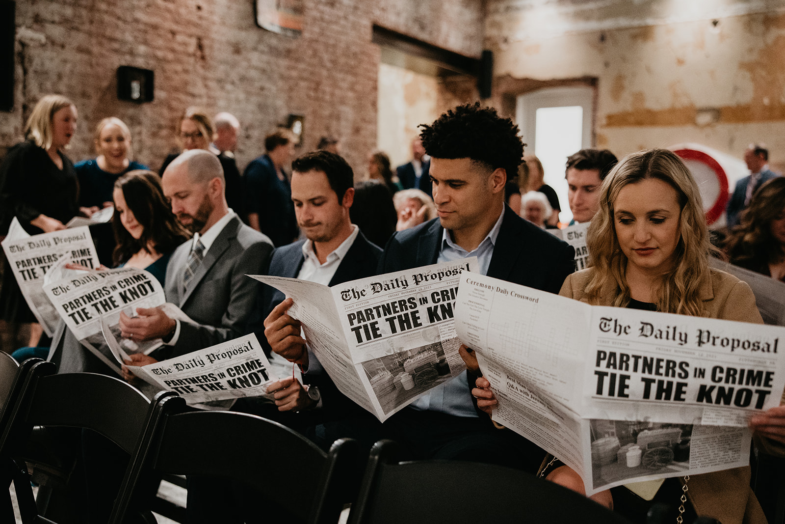 Wedding newspaper design inspiration from Newspaper Club