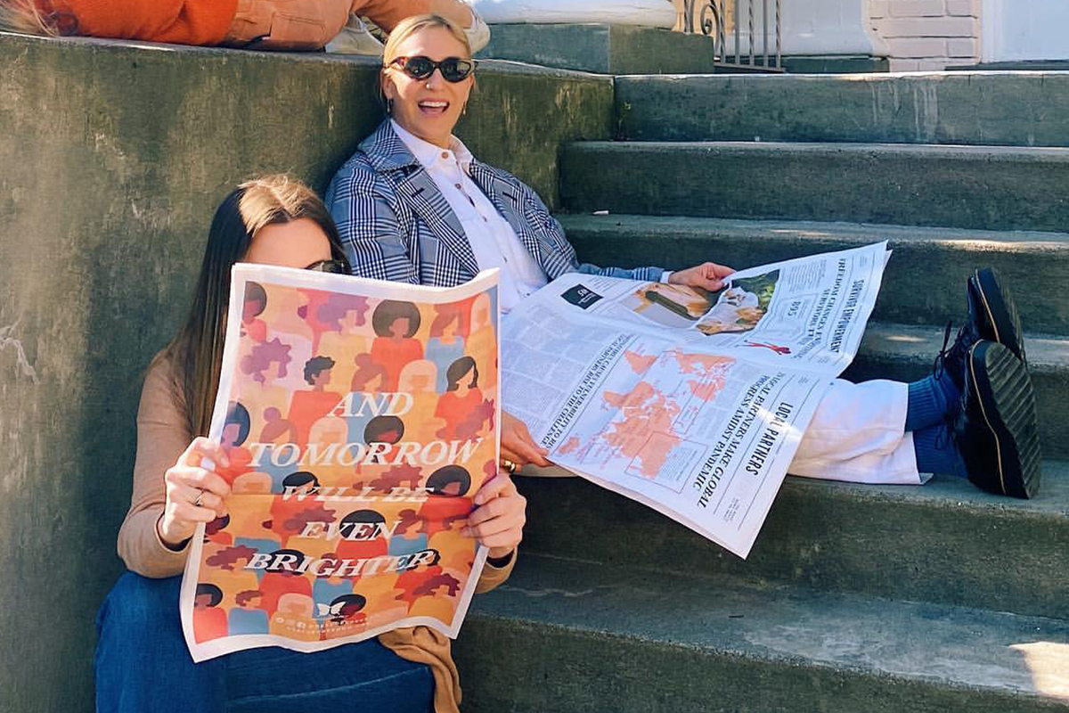 Annual Report for Rescue:Freedom. Printed by Newspaper Club on our traditional broadsheet newspapers.