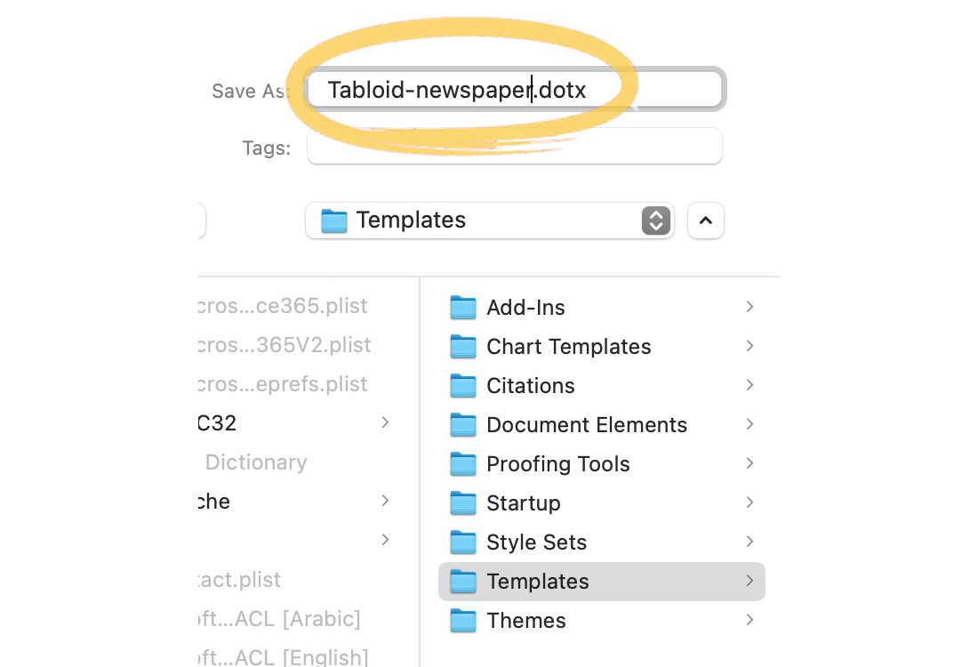 Step-by-step guide to setting up a newspaper template in Word for Mac