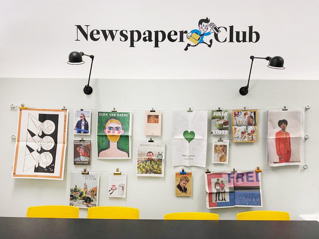 Newspaper Club office