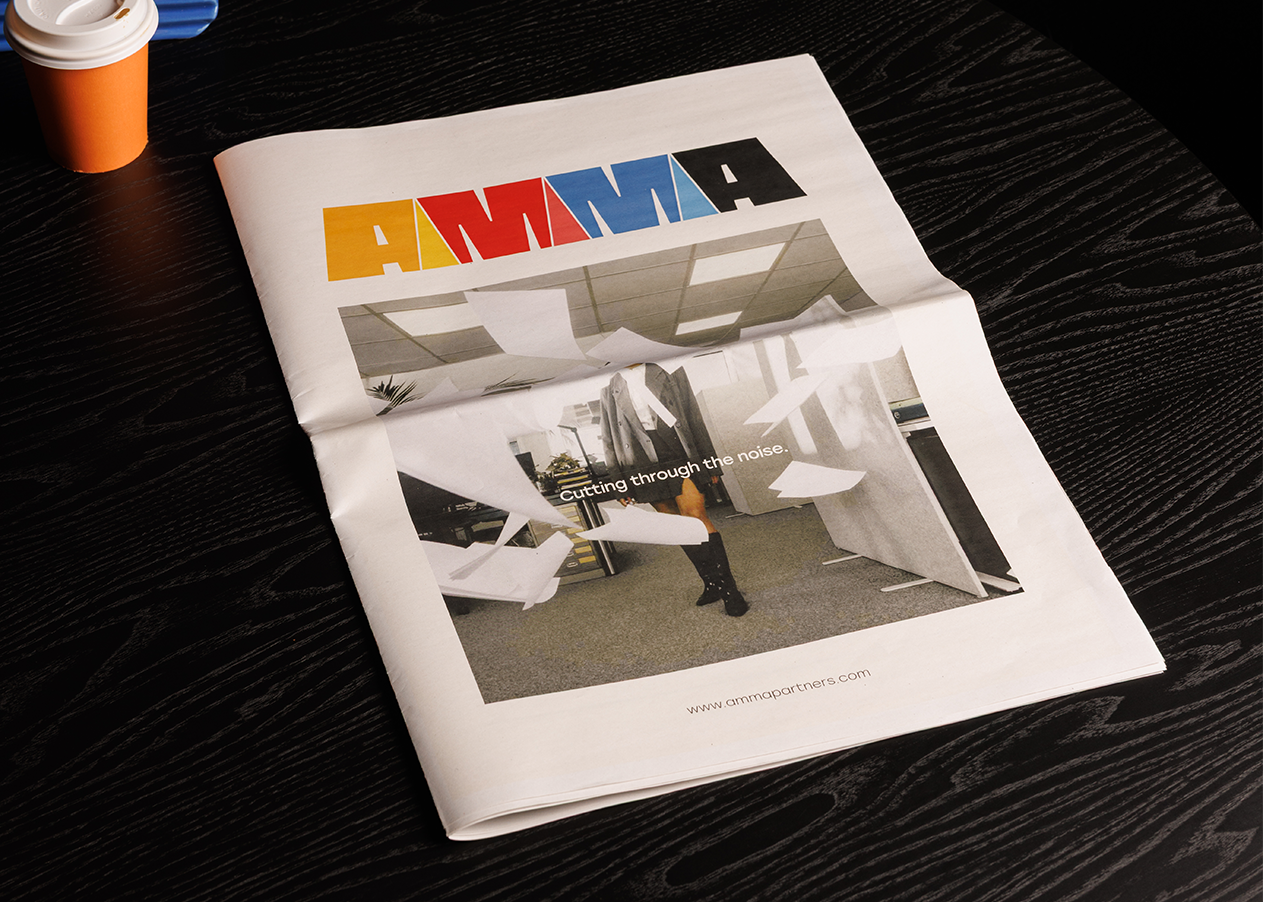 AMMA broadsheet by Joseph Lee