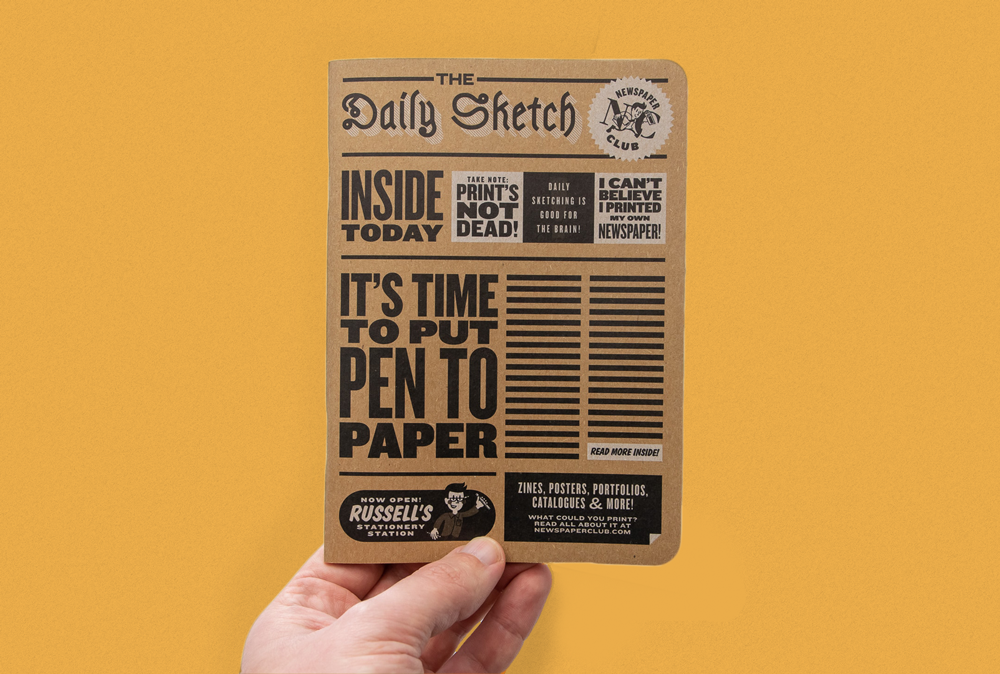 The Making of our Newspaper-Inspired Scout Books